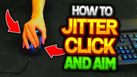 Make sure you are not pressing the mouse button to click, but vibrating your hand to click. . Jitter aiming